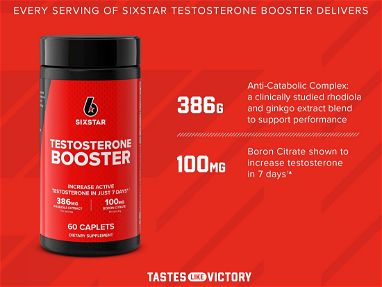 TESTOSTERONE BOOSTER SIXSTAR - Img 66068824