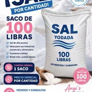 Saco de 100lb de sal 🔥🧂 15 500 cup (150 la lb) compra mínima 1 saco +53 56074536 - Img 57090006