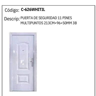 Puerta de exterior 0,96x2,13 - Img 118775662