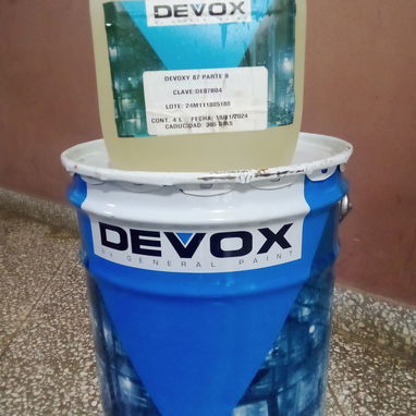 🚩Epoxi doble componente color ,negro⚫gris⚪, blanco⚪,rojo🔴,azul🔵. - Img 117575810