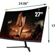 Acer Nitro Serie EDO 27" (1920 x 1080) 180Hz Curvo Full HD Monitor para Juegos con Tecnología AMD FreeSync - Img 57740979