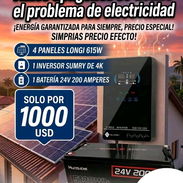 Kit solar por solo mil usd - Img 57356834