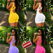 Enterizos Cortos Originales Shein tallas S. M y L blanco. M y L amarillo 💛 - Img 57891964