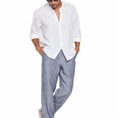 Pantalon de lino , camisas de lino , Ropa de lino - Img 87556057