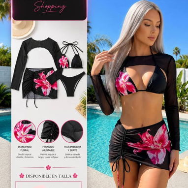 Ropa de Playa. Bikinis y Conjuntos Con Diseños Variados y Exclusivos. - Img 125804605