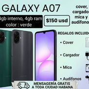 Galaxy A07, cover, mica, cargador y audífonos incluidos - Img 56261160