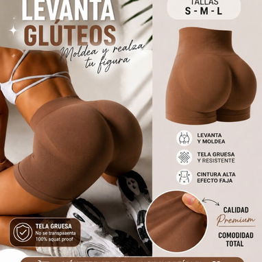 Licras Levanta Glúteos originales Shein tallas S. M y L Precio (7 usd o al cambio) - 3/3