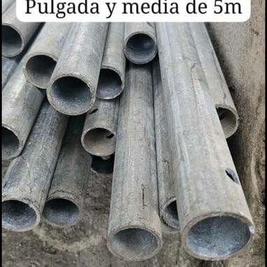 ❎❎ Tubos galbanizados y de hierro de pulgada y .edia de 3 , 4,5 metros máxima calidad - Img 97356571