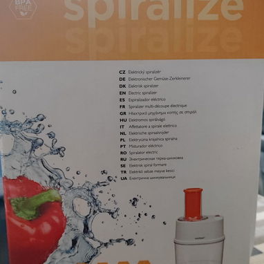 Cortador de verduras en espiral NUTRIFRESH, nuevo. 220 v - Img 121886199