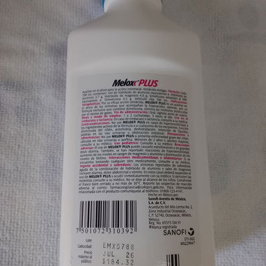 Meloxplus: Antiácido, digestivo y para gases - Img 125416462