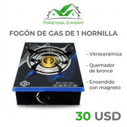 Fogones de gas de 1, 2 y 3 hornillas - Img 56920363