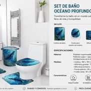 Set de cortinas para baño 5 piezas - Img 56981065