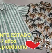 Camisas excelente estado mangas largas y cortas para niños de 3-7 años - Img 50939317