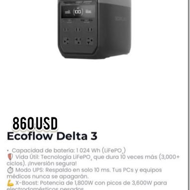 Ventas de Estaciones de Energía Ecoflow - Img 123289971