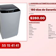 LAVADORA AUTOMÁTICA 8 KGS MILEXUS VPT-0173 - Img 56216093