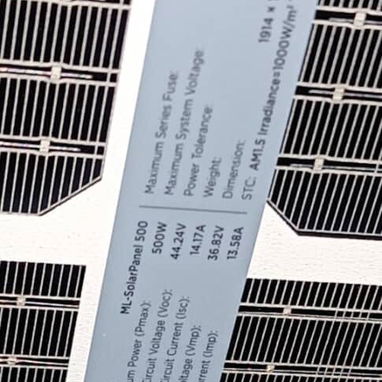 Panel Solar 500w Milexus - 2/2