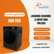 Lavadora secadora al vapor Milexus - Img 56140422