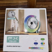 Ventilador de batería, con lámpara luna, excelente y económico, - Img 52304546