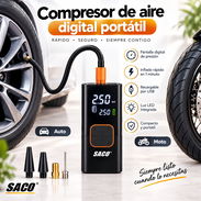 Compresor de aire digital Marca Saco - Img 57532101
