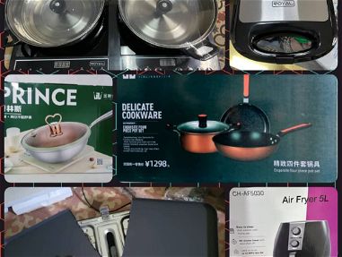 Cocina inducción, sandwichera, set inducción, freidora aire - Img main-image
