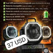 Ventilador recargable F6 - Img 54839407