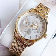 CITIZEN ECODRIVE SPORT CASUAL (FD2052-58A) DE MUJER  , 38MM EN ACERO INOXIDABLE COLOR DORADO , NUEVO A ESTRENAR 58049738 - Img 55289223