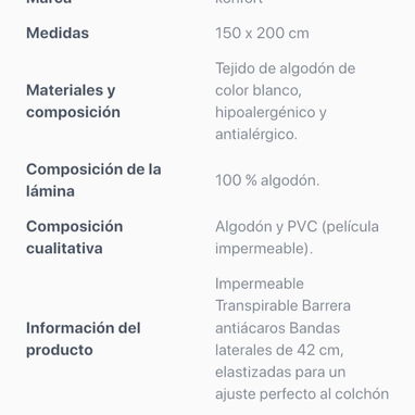 Cubre colchón - Img 122925198