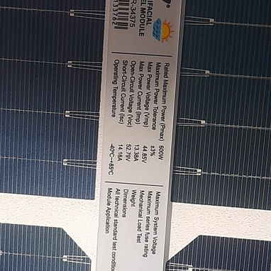 Panel solar 600w - 2/2
