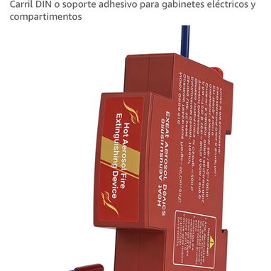 Extintor de aerosol para sistemas eléctricos - 3/7