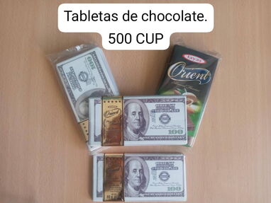 Tabletas de chocolate en 500 CUP. Rellenas de almendra o avellana. Puede comprar la cantidad que desee desde 1. - Img main-image