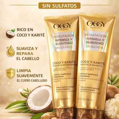 Juego de shampoo y acondicionador marca oggy - 5/6