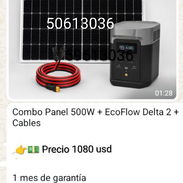 Combo Panel, Ecoflow y cable - Img 55619090