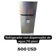 Refrigerador con dispensador de agua (16pies) - Img 57388161