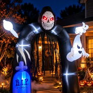 🎃Inflables de Halloween y decoración para decoración para fiestas - Img 58110308