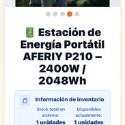📲52774129 El mejor precio en venta de estaciones de energia portables nuevas selladas y con garantia, varias marcas y m - Img 55761058
