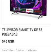 TELEVISOR SMART TV DE 55PULGADAS - Img 45705587