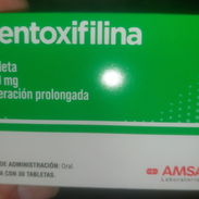 Pentoxifilina 400mg, caja con 30 tabletas vence Septiembre 2027 - Img 49117660