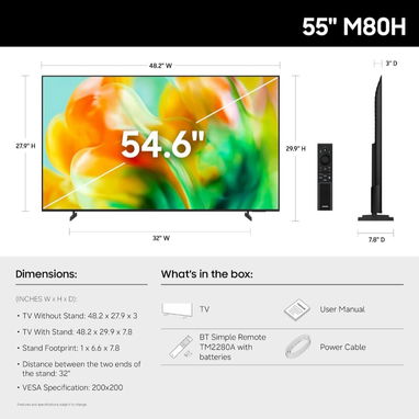 📺TV Samsung 55" Serie M80H (Nuevos en Caja)🎁 - 2/10