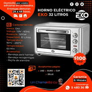 🍖 EKO 🍖 HORNO ELÉCTRICO EKO 32 LITROS. FACTURA Y GARANTÍA CON SERVICIO DE ENTREGA. TLF 54833699 - Img 52989587