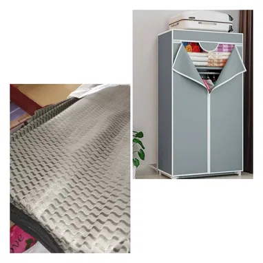 Closet con forro. Medidas: 70 x 45 x 160cm. Colores disponibles: negros ,café, rojo ,azul ,gris - Img 107817752