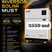 INVERSOR HIBRIDO 2 EN UNO, inversor , batería,combos solaresDE 6 CON 15 - Img 58345753