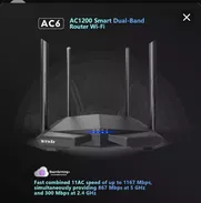 Router WiFi Tenda AC1200, Doble Band - Img 50781306