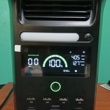 Vendo Ampace 1500 (Es igual q un ecoflow) 1450 Ah 2400 w de carga y 3600 de pico con un panel solar de 585 watts - Img 123386457