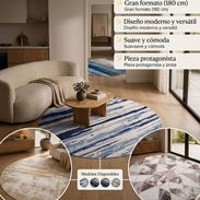 Alfombra Circular Decorativa – 180 cm (CV) - Img 55286446