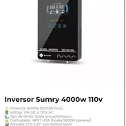 INVERSOR SUNNY 4000w 110v - Img 55483005