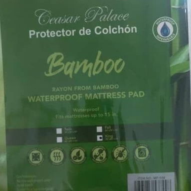 Protector de colchón king y personal impermeable - Img 121370909