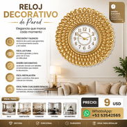 Reloj Decorativo de Pared - Img 55553039