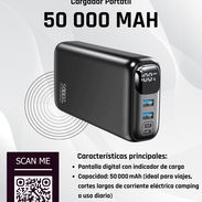 Cargador portátil / Powerbank 50 000 mAh – Solución confiable ante apagones prolongados - Img 55793976