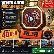 🌬️ VENTILADOR RECARGABLE PATIX F18 🌬️ - Img 57854108