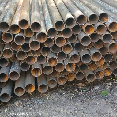 Materiales para techar y cerca perimetros , Tejas alvaniza , tubos de hierro y Vigas anaranjadas , Rollos de cerca perle - 2/7